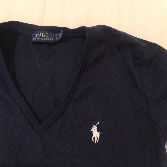 Navy Polo Ralph Lauren tee - Picture 3 of 5